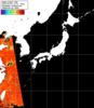 NOAA人工衛星画像:日本全域, パス=20250814 14:01 UTC