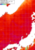 NOAA人工衛星画像:日本海, 1週間合成画像(2025/08/08～2025/08/14UTC)