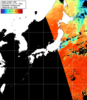 NOAA人工衛星画像:日本全域, パス=20250815 11:57 UTC