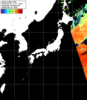 NOAA人工衛星画像:日本全域, パス=20250816 11:27 UTC