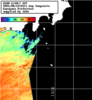 NOAA人工衛星画像:神奈川県近海, 1日合成画像(2025/08/16UTC)