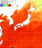 NOAA人工衛星画像:日本全域, 1週間合成画像(2025/08/11～2025/08/17UTC)