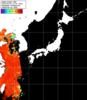 NOAA人工衛星画像:日本全域, パス=20250818 13:59 UTC
