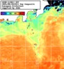 NOAA人工衛星画像:神奈川県近海, 1日合成画像(2025/08/18UTC)