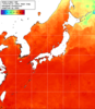 NOAA人工衛星画像:日本全域, 1週間合成画像(2025/08/13～2025/08/19UTC)