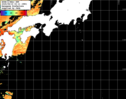NOAA人工衛星画像:黒潮域, パス=20250819 02:11 UTC