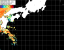 NOAA人工衛星画像:黒潮域, パス=20250819 13:31 UTC