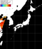 NOAA人工衛星画像:日本全域, パス=20250821 03:03 UTC