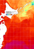 NOAA人工衛星画像:親潮域, 1週間合成画像(2025/08/15～2025/08/21UTC)