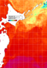 NOAA人工衛星画像:親潮域, 1週間合成画像(2025/08/16～2025/08/22UTC)