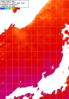 NOAA人工衛星画像:日本海, 1週間合成画像(2025/08/16～2025/08/22UTC)