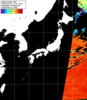 NOAA人工衛星画像:日本全域, パス=20250823 00:25 UTC