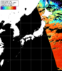 NOAA人工衛星画像:日本全域, パス=20250823 11:42 UTC