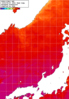 NOAA人工衛星画像:日本海, 1週間合成画像(2025/08/17～2025/08/23UTC)