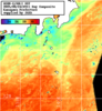 NOAA人工衛星画像:神奈川県近海, 1日合成画像(2025/08/24UTC)
