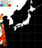 NOAA人工衛星画像:日本全域, パス=20250825 14:10 UTC