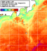 NOAA人工衛星画像:神奈川県近海, 1日合成画像(2025/08/25UTC)