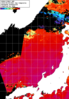 NOAA人工衛星画像:日本海, 1日合成画像(2025/08/25UTC)