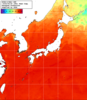 NOAA人工衛星画像:日本全域, 1週間合成画像(2025/08/20～2025/08/26UTC)