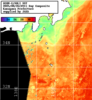 NOAA人工衛星画像:神奈川県近海, 1日合成画像(2025/08/26UTC)