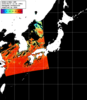 NOAA人工衛星画像:日本全域, パス=20250827 13:25 UTC