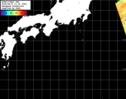 NOAA人工衛星画像:黒潮域, パス=20250827 11:36 UTC