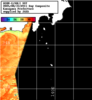 NOAA人工衛星画像:神奈川県近海, 1日合成画像(2025/08/31UTC)