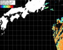 NOAA人工衛星画像:黒潮域, パス=20250903 11:55 UTC