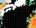 NOAA人工衛星画像:黒潮域, 1日合成画像(2025/09/03UTC)
