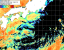 NOAA人工衛星画像:黒潮域, 1日合成画像(2025/09/05UTC)