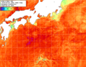 NOAA人工衛星画像:黒潮域, 1週間合成画像(2025/08/30～2025/09/05UTC)