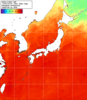 NOAA人工衛星画像:日本全域, 1週間合成画像(2025/08/31～2025/09/06UTC)