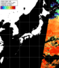 NOAA人工衛星画像:日本全域, パス=20250907 00:32 UTC