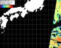NOAA人工衛星画像:黒潮域, パス=20250907 00:28 UTC