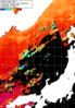 NOAA人工衛星画像:日本海, 1日合成画像(2025/09/07UTC)