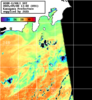 NOAA人工衛星画像:神奈川県近海, パス=20250908 13:02 UTC