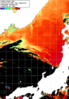 NOAA人工衛星画像:日本海, 1日合成画像(2025/09/12UTC)