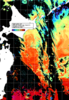 NOAA人工衛星画像:親潮域, 1日合成画像(2025/09/13UTC)