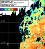 NOAA人工衛星画像:神奈川県近海, 1日合成画像(2025/09/14UTC)