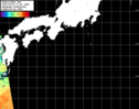 NOAA人工衛星画像:黒潮域, パス=20250914 13:44 UTC