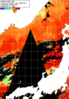 NOAA人工衛星画像:日本海, 1日合成画像(2025/09/14UTC)
