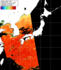 NOAA人工衛星画像:日本全域, パス=20250915 13:19 UTC