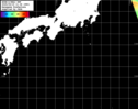NOAA人工衛星画像:黒潮域, パス=20250915 11:38 UTC
