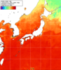 NOAA人工衛星画像:日本全域, 1週間合成画像(2025/09/10～2025/09/16UTC)