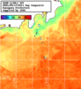 NOAA人工衛星画像:神奈川県近海, 1日合成画像(2025/09/17UTC)