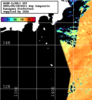 NOAA人工衛星画像:神奈川県近海, 1日合成画像(2025/09/18UTC)