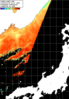 NOAA人工衛星画像:日本海, パス=20250918 02:21 UTC