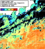 NOAA人工衛星画像:神奈川県近海, 1日合成画像(2025/09/21UTC)