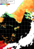 NOAA人工衛星画像:日本海, 1日合成画像(2025/09/22UTC)
