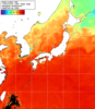 NOAA人工衛星画像:日本全域, 1週間合成画像(2025/09/17～2025/09/23UTC)
